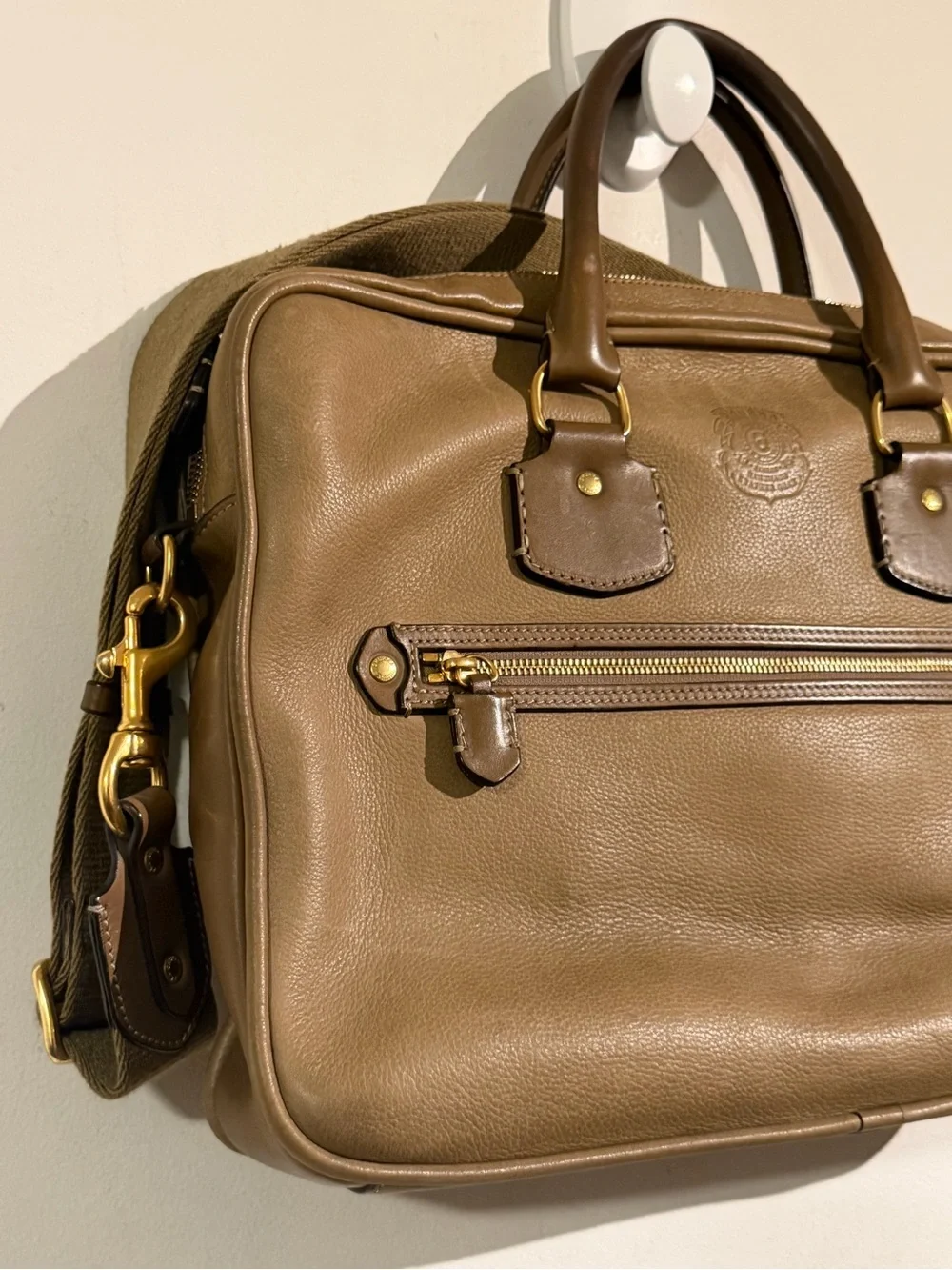 Ghurka Leather Briefcase Bag